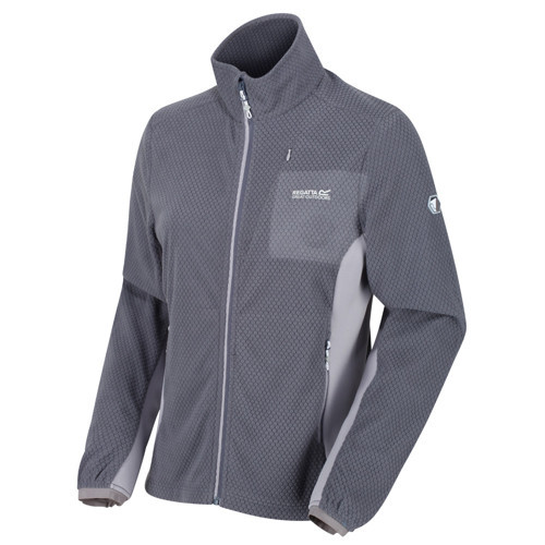 Highton Full Zip Kadın Polar-GRİ