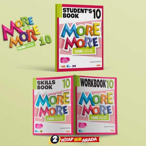 Kurmay 10. Sınıf More And More Student's Book - Workbook - Skills Book Maarif Model