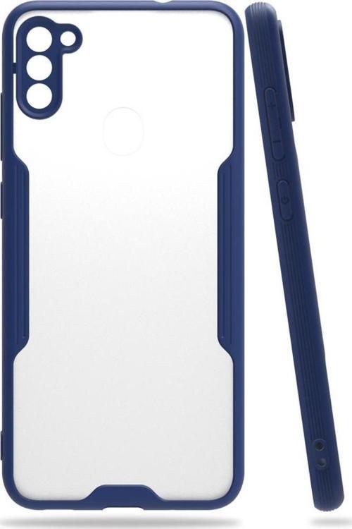 Samsung Galaxy A11 (A115) Kılıf Platin Matte Silikon Arka Kapak