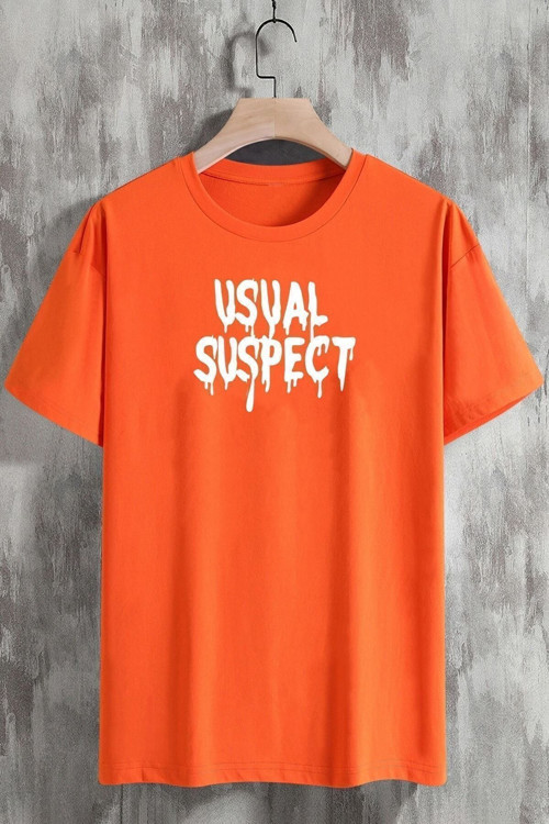Unisex Suspect Tasarım Tshirt