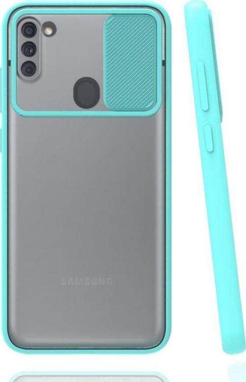 Samsung Galaxy A11 Kılıf Palm Kamera Koruma Kapaklı Silikon
