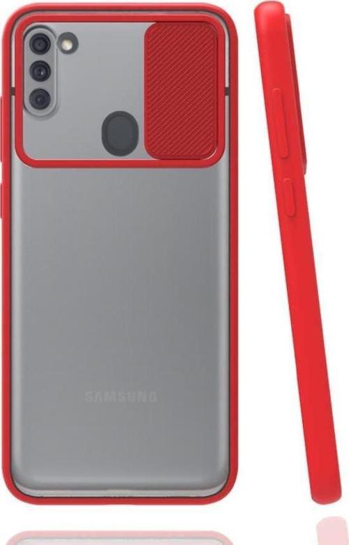 Samsung Galaxy A11 Kılıf Palm Kamera Koruma Kapaklı Silikon