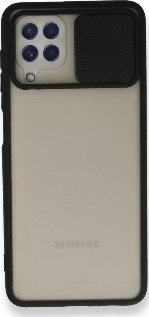 Samsung Galaxy A22 Kılıf Palm Kamera Koruma Kapaklı Silikon