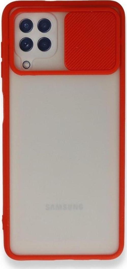 Samsung Galaxy A22 Kılıf Palm Kamera Koruma Kapaklı Silikon