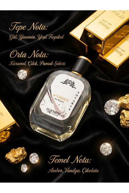 w'OMEN EDP 50 ml Tatlı Pamuk Şekeri & Gurme Çikolata Kadın Parfümü