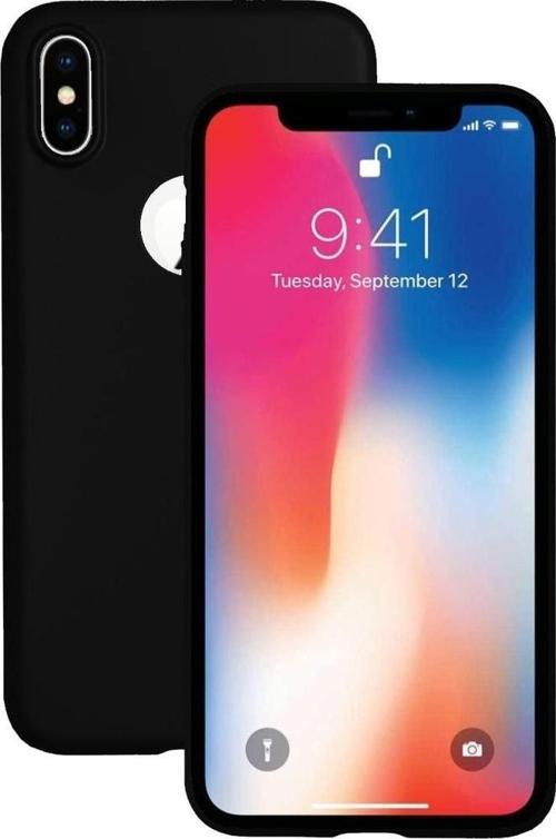 iPhone XS Max Kılıf FitCase PremiumS Silikon Arka Kapak 