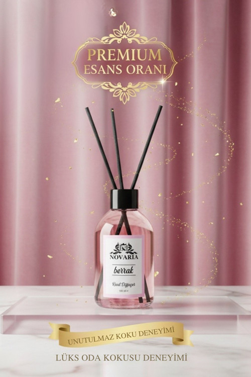 Berrak Premium Çubuklu Oda Kokusu 100 ml - Lüks & Huzur Veren Ev Parfümü