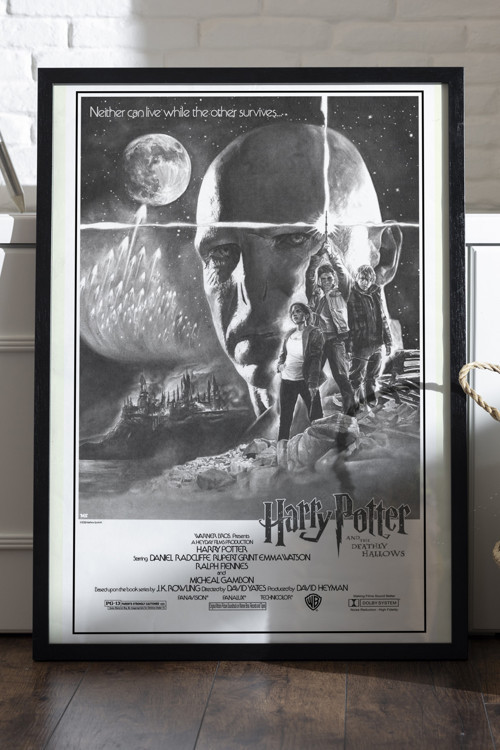 Siyah Ahşap Çerçeveli Poster, Film Duvar Tablosu