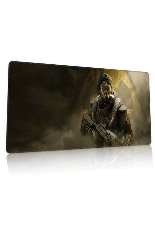 Delta Force Gaming Oyuncu 90x40 cm Mousepad Kaymaz Taban XL Mousepad