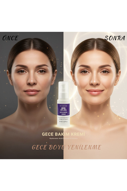 Gece Bakım Kremi -Cildin Hücresel Yenilenmesi