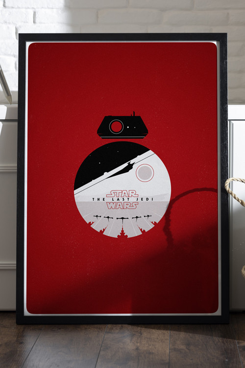 Siyah Ahşap Çerçeveli Poster, Film Duvar Tablosu