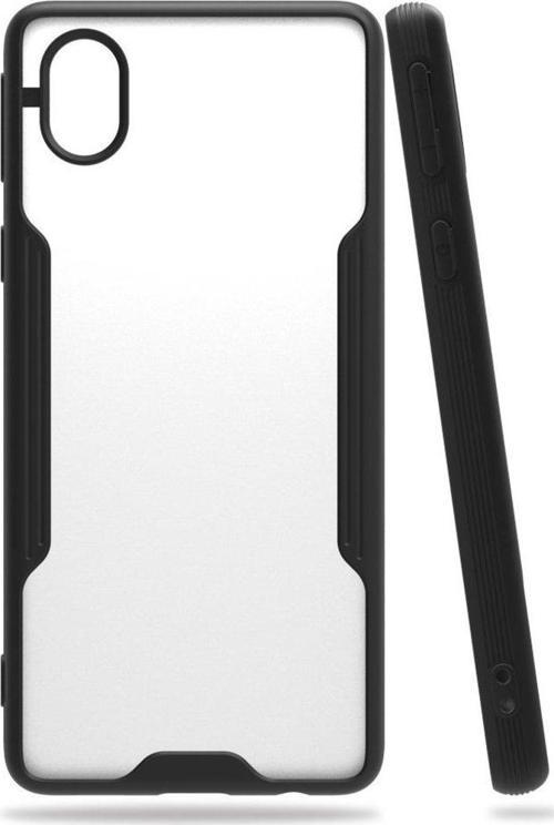 Samsung Galaxy A01 Core (A013) Kılıf Platin Matte Silikon Arka Kapak
