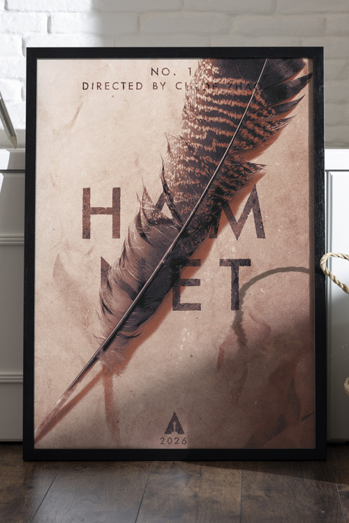 Hamnet Ahşap Çerçeveli Poster, Dekoratif Film Duvar Tablosu