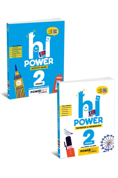2. Sınıf Hi Power İngilizce Set - 2 Kitap