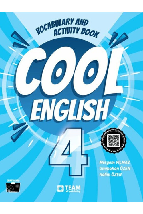 4. Sınıf Cool English Vocabulary And Activity Book – İngilizce Kelime Ve Etkinlik Kitabı