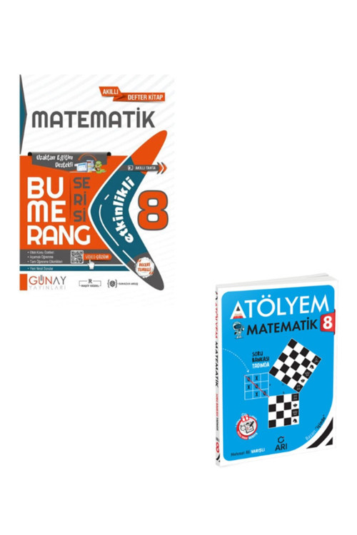 Günay Bumerang 8.Sınıf Lgs Matematik Ve Arı Atölyem 8.Sınıf Matematik