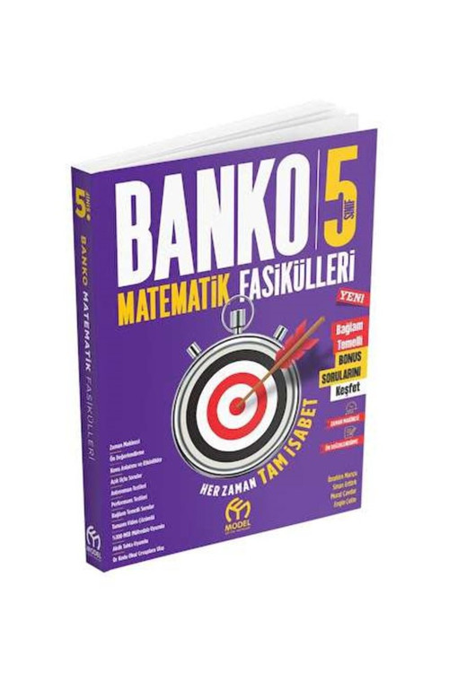 5.Sınıf Banko Matematik Fasikülleri - 6 Fasikül (Adet)
