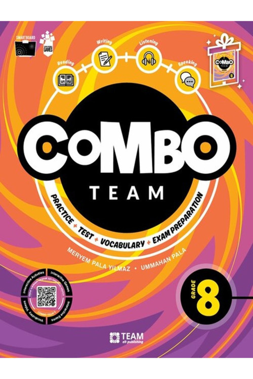 8. Sınıf Combo Team İngilizce Kitabı – Practice + Test + Vocabulary + Exam Preparation | 2026-2027 Güncel Baskı
