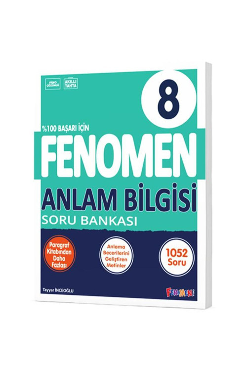 Fenomen 8 Anlam Bilgisi Soru Bankası