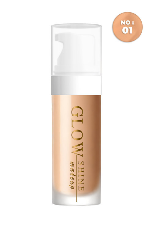 GLOW SHINE Nemlendirici Yoğun Kapatıcı BB Krem NO-1