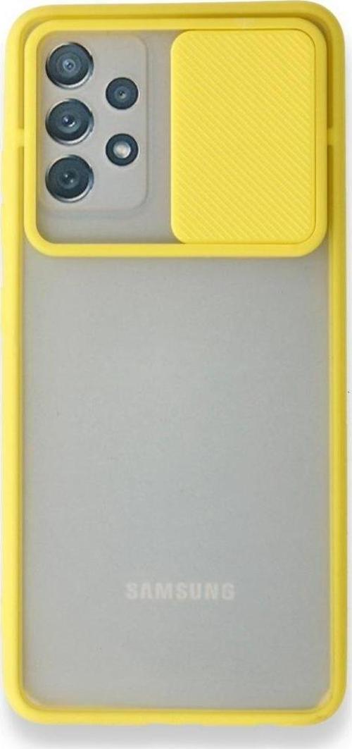 Samsung Galaxy A52 Kılıf Palm Kamera Koruma Kapaklı Silikon