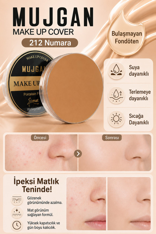 Make Up Cover Porselen Kapatıcı 12 Klasik Kaşık Fırça