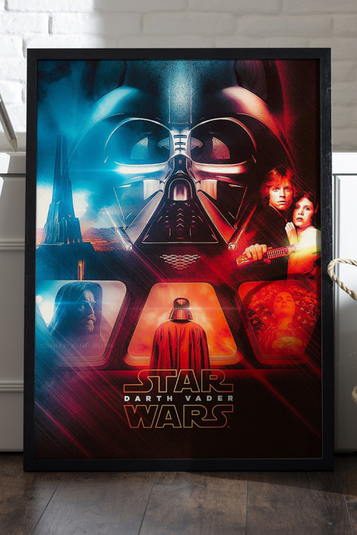 Siyah Ahşap Çerçeveli Poster, Film Duvar Tablosu