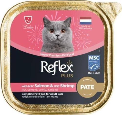 Pate Somonlu Karidesli Kedi Konservesi 85 GR