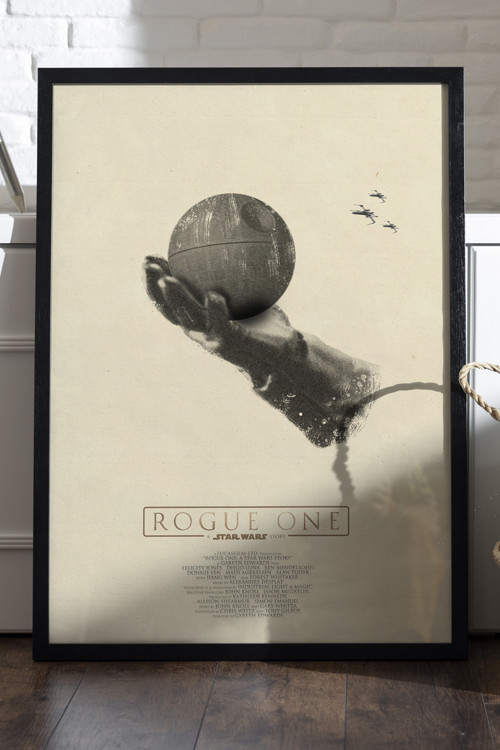 Siyah Ahşap Çerçeveli Poster, Film Duvar Tablosu