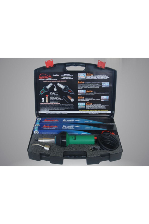 Plastik Kaynak Makinası Seti 1600w