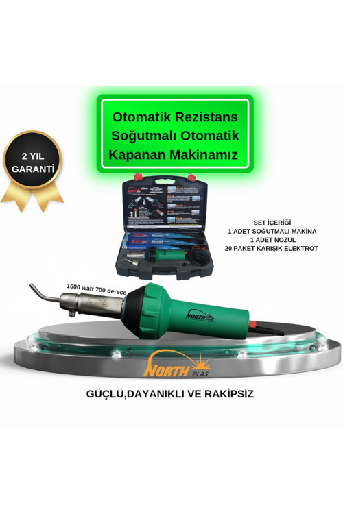 PROFESYONEL OTOMATİK REZİSTANS SOĞUTMALI PLASTİK KAYNAK MAKİNASI SETİ