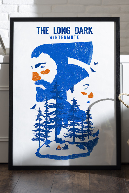 The Long Dark Siyah Ahşap Çerçeveli Poster, Dekoratif Oyun Duvar Tablosu