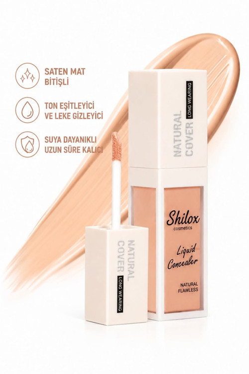 Natural Cover Liquid Concealer Kapatıcı, Göz Altı Makyajı