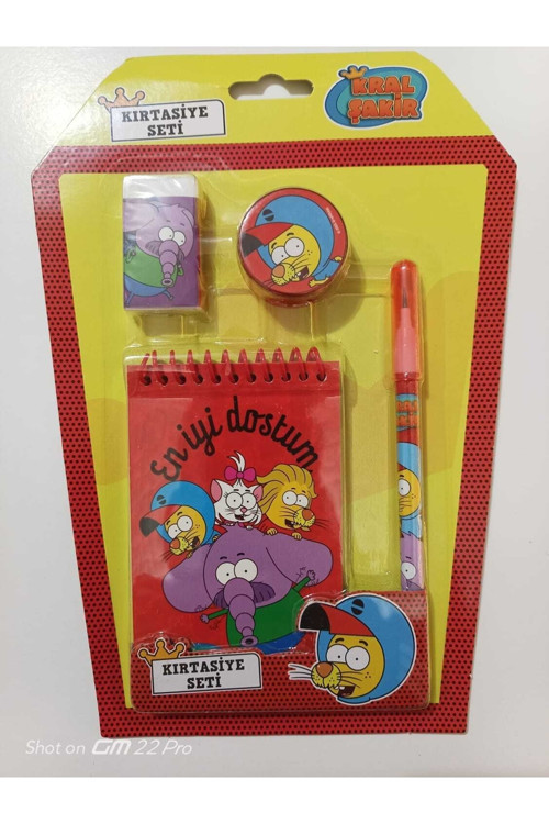 Kırtasiye Seti Kral Şakir Ks-06048