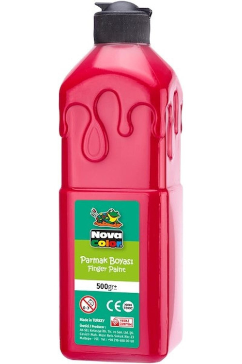 Parmak Boyası 500 Gr Kırmızı Nc-371
