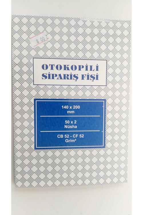 Sipariş Fişi