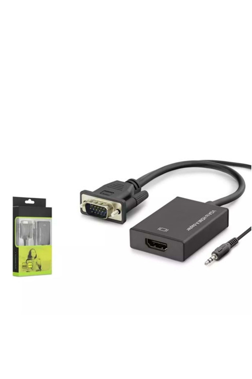 GAB-VGHD VGA To HDMI Sesli Çevirici