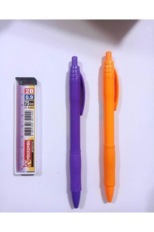 09 Uçlu Versatil Kalem 2 Adet 09 Uç 1 Adet