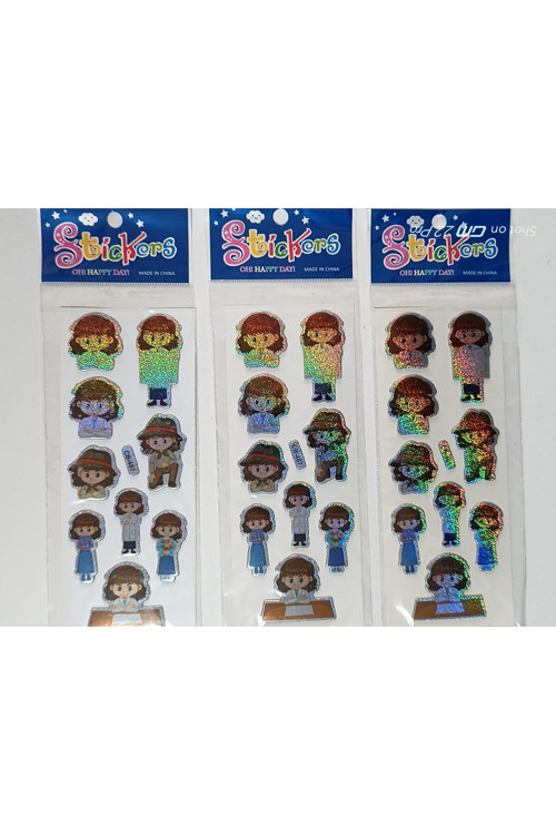 Renkli Sticker 3 Adet.