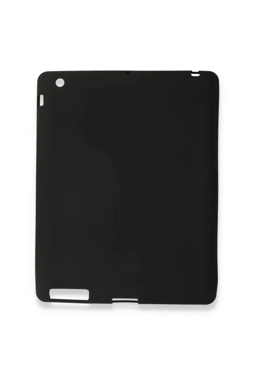Newface Apple iPad 4 9.7 Kılıf Evo Tablet Silikon - Siyah