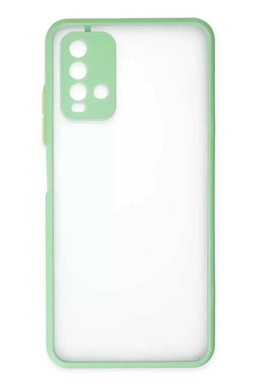 Newface Xiaomi Redmi 9T Kılıf Montreal Silikon Kapak - Turkuaz