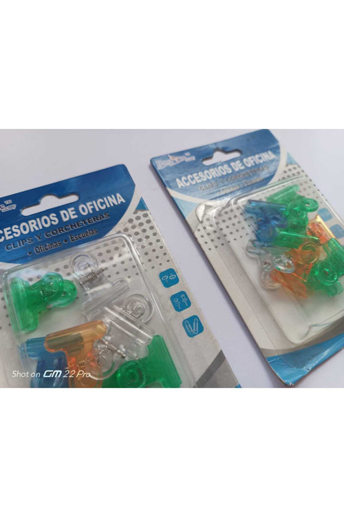 Plastik Klips Kıskaç 8'li (2 adet)