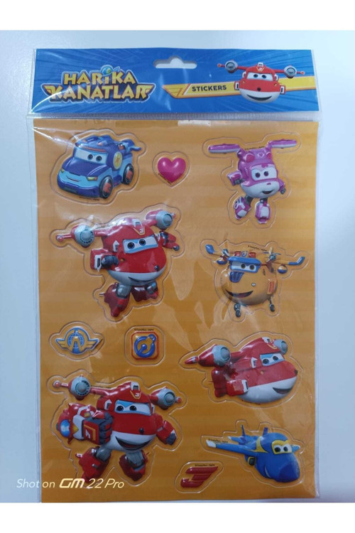 Kabartmalı Stıckers A4 Boyutunda (2 Adet)