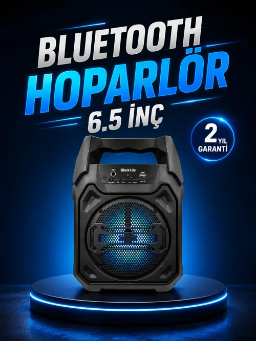 Taşınabilir Şarjlı Hoparlör – Bluetooth, TWS ve Uzun Pil Ömrü