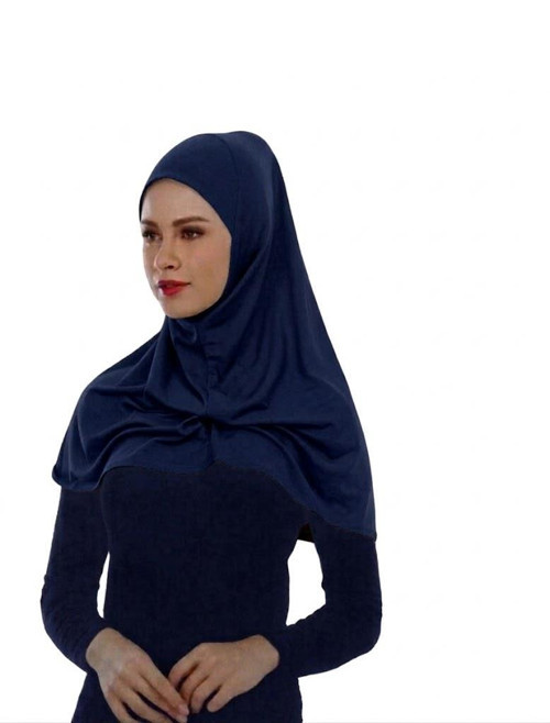 Bayanlar İçin Pratik Namaz Başörtüsü Namaz Örtüsü Penye Kumaş
