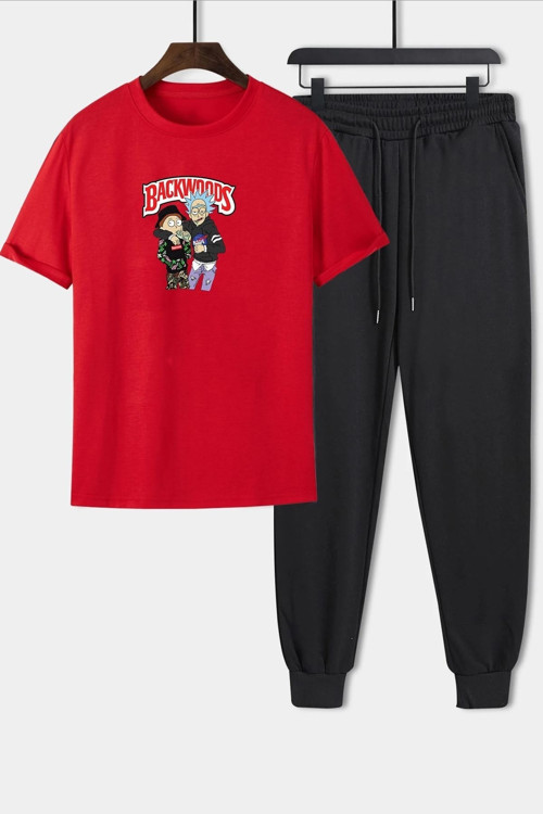 Unisex Backwoods Baskılı 2'Li Eşofman Takımı