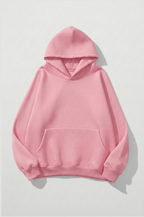 Unisex Yumuşak Dokulu Göz Testi Baskılı Tasarım Oversize 3 İplik Hoodie Sweatshirt