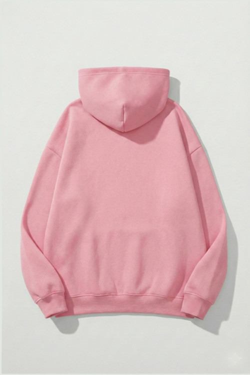 Unisex Yumuşak Dokulu Pumpkin Spice & Cozy Vibes Baskılı Tasarım Oversize 3 İplik Hoodie Sweatshirt