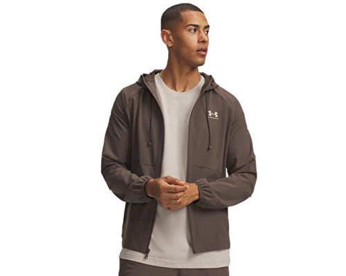 UA VIBE WOVEN JACKET Erkek Günlük Rüzgarlık 6003001-200 Kahverengi