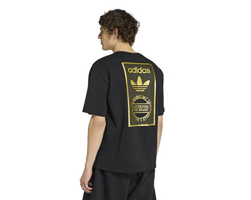 VARSITY GOLD TL Erkek Günlük Tişört IB7076 Siyah